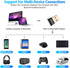 Bluetooth Adapter for PC, USB Bluetooth Adapter 5.0 Transmitter Bluetooth Dongle Stick Bluetooth Receiver Adapter for PC Notebook......