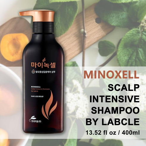 Scalp Intensive Shampoo - Peptide Shampoo Anti-Hair Loss Shampoo for Men Women Korean Hair Regrowth & Thickening with Panthenol Biotin, Paraben Fr...