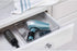 iDesign Rain Plastic Storage Organizer Bin, Container for Bathroom, Bedroom, Vanity, Kitchen Storage, 12" x 9" x 3", Clear,Clear...