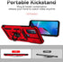 SunStory for Motorola Moto G Play 2023 Case,Moto G Pure Case, Moto G Power 2022 Case with HD Screen Protector & Slide Camera Cover & Kickstand, [M...