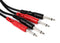 Hosa CPP-202 Dual 1/4 Inch TS to Dual 1/4 Inch TS Stereo Interconnect Cable, 6.6 Feet...