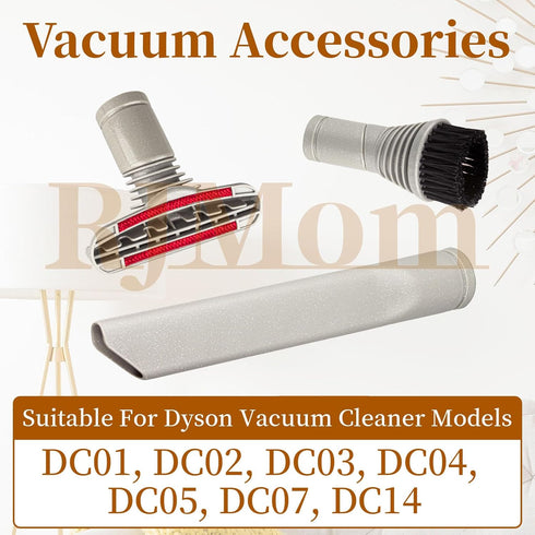 Vacuum Attachment Replace Dyson Upholstery Attachment, Replace Dyson Crevice Tool, Replace Dyson Attachment for Dyson Dc14 Replacement Parts DC01 ...