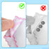 Aster 4 Pcs Baby Doll Diapers Underwear for 12-15 Inch, Reusable Doll Diapers, Baby Doll Accessories Suitable for Infant Dolls Baby Girls(Pink, Pu...