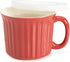 Good Cook Ceramic 18 Ounce Soup Dish, Red...