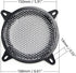 Fielect 6.5in Circle Speaker Mesh Cover Subwoofer Guard...