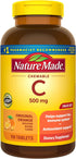 Nature Made Chewable Vitamin C 500 mg, Dietary Supplement for Immune Support, 150 Tablets, 150 Day Supply...