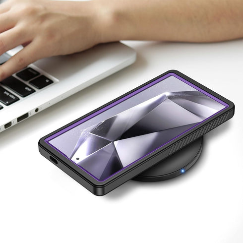 Lanhiem for Samsung Galaxy S24 Ultra Case, IP68 Waterproof Dustproof, Built-in Screen Protector, Rugged Full Body Shockproof Protective Cover for ...