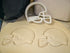 FOOTBALL AND HELMET TEAM SPORT ATHLETICS GAME DAY SET OF 2 COOKIE CUTTERS MADE IN USA PR1540...