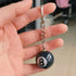 8 Ball Keychain Creative Key Chain Diameter 0.98 In Pendant Decorative Small Pendant Creative Key Chain...