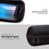LTGEM Hard Travel Case for JBL Pulse 5 Portable Bluetooth Speaker - Protective Carrying Storage Bag with Shoulder Strap(Black+Black)...