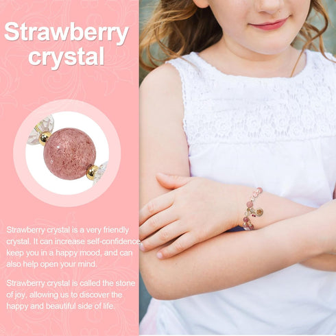 Generic Women's Healing Crystal Bracelet for Peace and Protection - Gift for Girlfriend, Wife, or Loved One - Infused with Mystical Eastern Energi...