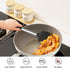 P&P CHEF Black Cooking Utensil Set of 3, Silicone Kitchen Utensils, Slotted & Solid Spatula Turners for Flipping Stir-Frying, Nonstick & Heat Proo...