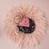 Newborn Photo Props Faux Fur Round 23.6 inch Soft Baby Boy Girl Photo Blanket Studio Photo Mat light pink...