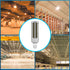 35W LED Corn Lights Bulb 350Watts Equivalent Super Bright 4965Lumens 3000K Warm White Lamp E26 Bulbs E39 Mogul Base Adapter 100-277V Indoor Outdoo...