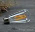 BORT ST58/ST19 Vintage LED Edison Bulbs, Warm White 2700K, Dimmable 6W Edison Light Bulbs, 60W Equivalent, 700LM, E26 Standard Base Filament LED B...