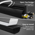 Cable Management Under Desk (31.5in J Channel 2x15.7in) Self Adhesive Cable Raceways Cable Channel, Easy to Install Cord Cover Cable Hider Desk Co...