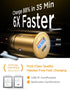 AINOPE USB C Car Charger 48W Super Mini All Metal Fast USB Car Charger Adapter Dual Port PD&QC 3.0 Compatible with iPhone 13 12 11 Pro Max X XR 8 ...