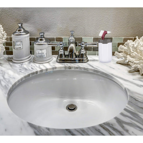 WILLBOND 6 Pieces Hard Denture Brush Denture Toothbrush Cleaning Brush with White Carrying Case for False Teeth Cleaning (Red, Green and Blue)...