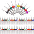 50pcs PCB Drill Bits Set Dremel Drill Bits Spiral Flute Carbide 0.3mm-1.2mm for PCB Circuit Board Stone Dremel Jewelry Making etc...