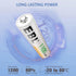 EBL Rechargeable AAA Batteries, 8 Pack 1100mAh NiMH Triple AAA Batteries and Individual AA AAA Battery Charger...