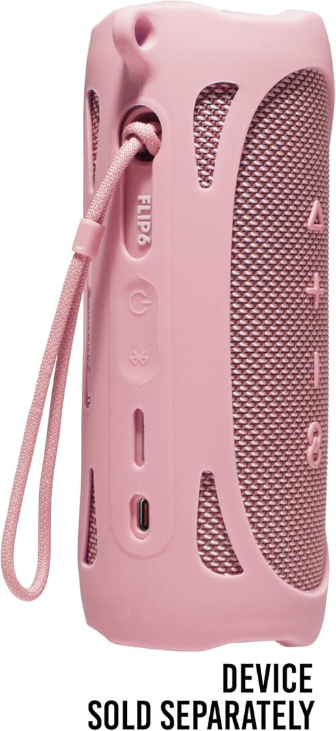 Silicone Cover Skin for JBL Flip 6 Portable Bluetooth Speaker by Alltravel, Portable full protection solution, Customized skin with color and shap...