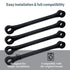 4 Pack WH1X2727 Washer Tub Dampening Strap – Replace WH1X10046 WH1X10028 AP2044899 PS271100 - Fit for GE Hotpoint Washers gtan2800d2ww wbxr1060t3ww wnrd2050g3wc vbxr1090d8ww vvsr1040v3ww vbsr3100g1ww
