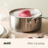 Dotti Super Scrubber Silicone Sponge - Odor-Free, Non-Scratch, Fast-Drying, and Dishwasher-Safe Dish Scrubber - Also for Showers, Tile, and Counte...