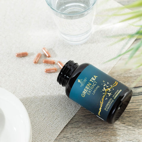 Green Tea Extract Weight Loss Pills 1000mg 98% Standardized EGCG - 3X Strength for Natural Energy - Supports Heart Antioxidant Health with Polyphe...
