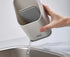 Joseph Joseph Duo Kitchen Sink Cutlery Drainer with Knife Slot, Kitchen Sink Drying Rack Cutlery Organizer, Grey...