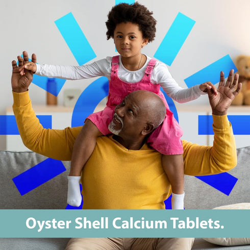Gericare Oyster Shell Calcium 500 mg, Bone Health, Nutritional Supplement, 60 Count (Pack of 1)...