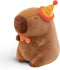 Cute Happy Birthday Capybara Plush Soft Capybara Stuffed Animal Kawaii Capybara Plushie Stuffed Toys Gift for Kids 13 inch...
