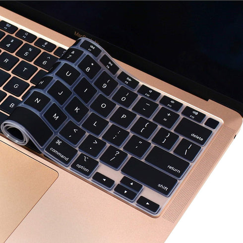 Silicone Keyboard Cover Skin for MacBook Air 13.3 inch A2337 M1 Released in Nov. 2020 US Layout Ultra Thin Protector Cover Skin NOT for 13.6" M4 M...