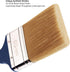 Multi Angle Adjustable Masonry Paint Brush, Stain Brushes for Fence & Wall Painting (3Pack Assorted Sizes)...