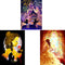 3 Packs 5D Diamond Painting Paint by Numbers Kits for Adult and Kids,Cartoon Princess Round Full Drill Crystal Rhinestone Embroidery Cross Stitch ...