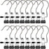 Boot Hangers Clips, 16 Pack Laundry Hooks Hanging Clips Clothes Pins Closet Hanger Organizer Clamps Socks Towel Clips Heavy Duty Clothespins Bulk ...