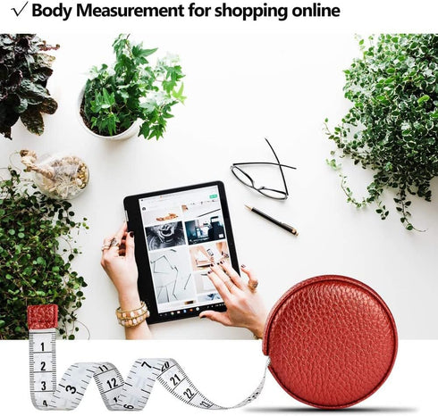 3m/120" Tape Measure Body Measuring Tape for Body Cloth Tape Measure for Sewing Fabric Tailors Medical Measurements Tape Dual Sided Leather Tape M...