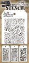 Tim Holtz - Stampers Anon Mini Stencil, Set #47...