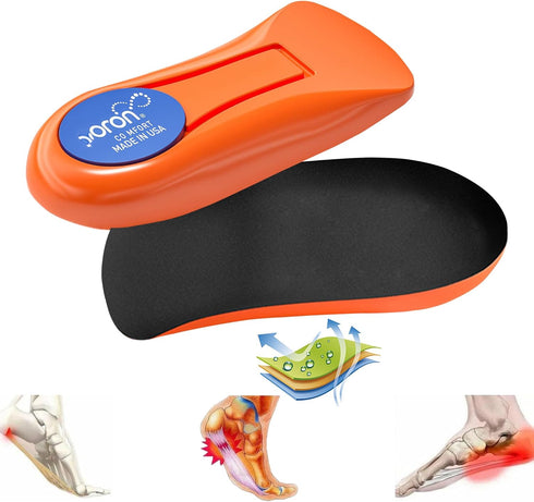 Heel Cup for Heel Pain Relief,Plantar Fasciitis Heel Support Inserts with Arch Support,Heel Cushion Cups for Achilles Tendonitis,Heel Spur,Flat Fe...