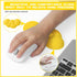 ATTACK SHARK Cloud Wrist Rest and Coaster Combo, Soft Comfortable and Non-Slip PU, Heat Insulation and Durable Slow Rebound Ergonomic Wrist Pad fo...