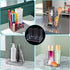 Desktop Clear Pen Holder with 3 Compartments, Acrylic Pencil Holders, Desk Organizers and Accessories...