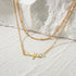 Gold Layered Necklaces for Women, Dainty Layering Chain Necklace Stackable Pendant Choker Necklaces Trendy Jewelry Gifts...