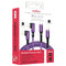 Cable USB-C to Lightning 90 Degree 2Pack 10ft 6ft iPhone Charger Fast Charging Cable Right Angle Cord (Cosmos Purple)......