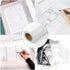 Tracing Paper Roll 17in x 25yd, White Trace Paper Pattern Paper Translucent Tracing Paper for Sewing, Drawing, Sketching, Gift Wrapping...