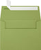 LUXPaper A6 Invitation Envelopes | Peel & Press | 4 3/4" x 6 1/2" | Avocado Green | 70lb. Text | 50 Qty...