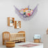 Boho Stuffed Animals Net or Hammock Large,55 inch Toy Hammock Macrame Stuff Animal Storage Corner Hanging Net Holder,Mesh Hammock Plush Toy Organi...