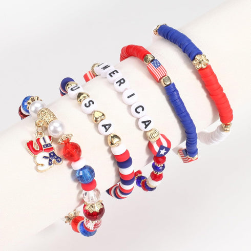 Ardorchid Halloween Bracelets for Women Pumpkin Ghost Steleton Bat Skull Beaded Stackable Stretchy Bracelet Rugby Thanksgiving Christmas Heishi Br...