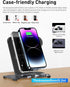 Wireless Charger, Mlfsaier Aluminum Alloy 3 in 1 Charging Station Stand for Apple iPhone/iWatch/Airpods,iPhone 15,14,13,12,11 (Pro, ProMax)/XS/XR/...
