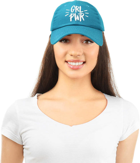 DALIX Girl Power Baseball Cap Dad Hat Womens Girls Teens...