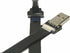 Black FFC USB FPV Flat Slim Thin Ribbon FPC Cable Micro USB 90 Degree Angle to Standard USB A for sync and Charging (50CM)...