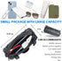 Waterproof Bike Handlebar Bag - 2L Front Frame Roll Pouch with Shoulder Strap, Road Mountain Bicycle Professional Cycling Travel Accessories, Mult...